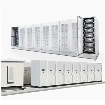 Uninterruptible power supply solar folding container in Hamburg Germany