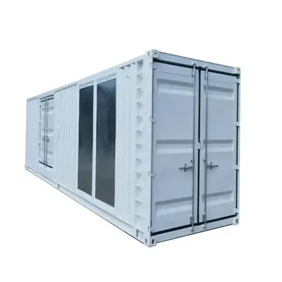 Solar energy project double container system design