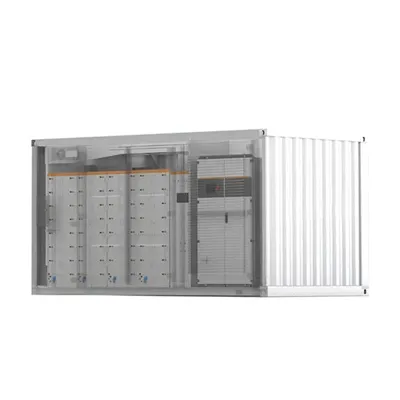 Battery cabinet in power distribution room